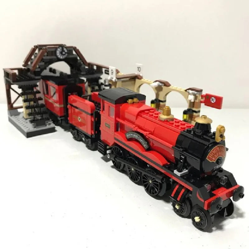 Toys HOT TOY MOC Creative   75955 Creative Building  801pcs Express Train Toys For Children Birthday Gifts Christmas