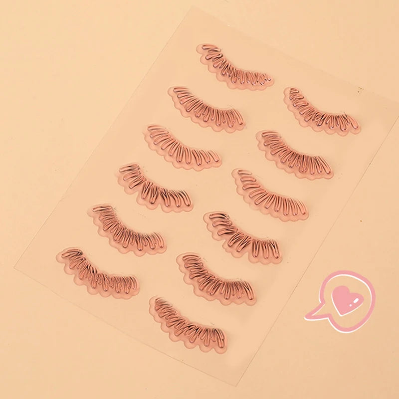 Makeup and face  Silicone Lower Eyelash Eyeliner Stamp Lashes Extension Ink DIY