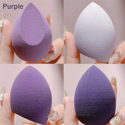 Makeup and face  4pcs/bag Fashion Make up Blender Cosmetic Puff Makeup Sponge