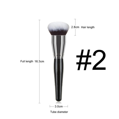 Makeup and face  Large Makeup Brushes High Quality Black Cosmetic Foundation Powder Blush