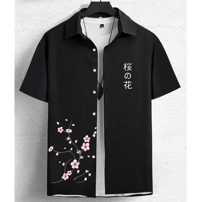 Men clothing Shirt For Men 3d Ink Painting Prints Men'S Clothing