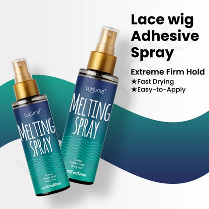 Style & Shine Hair  Hold Wig Glue Spray Edges Control Lace Melt Spray Secure Wig Spray Affortable Melting Spray For Lace Front Wigs Long Lasting