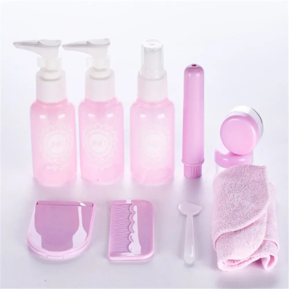 Makeup and face  10 pc/Set Travel Mini Makeup Cosmetic Face Cream Bottles