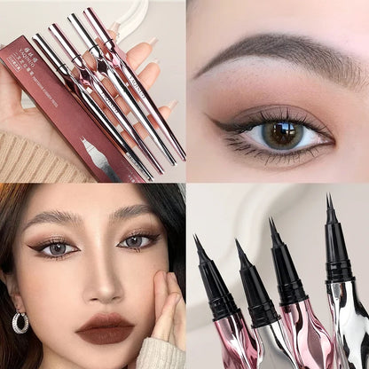 Makeup and face  2 Fork Lower Eyelash Eyebrow Pen Natural Long-Lasting Eyes Makeup