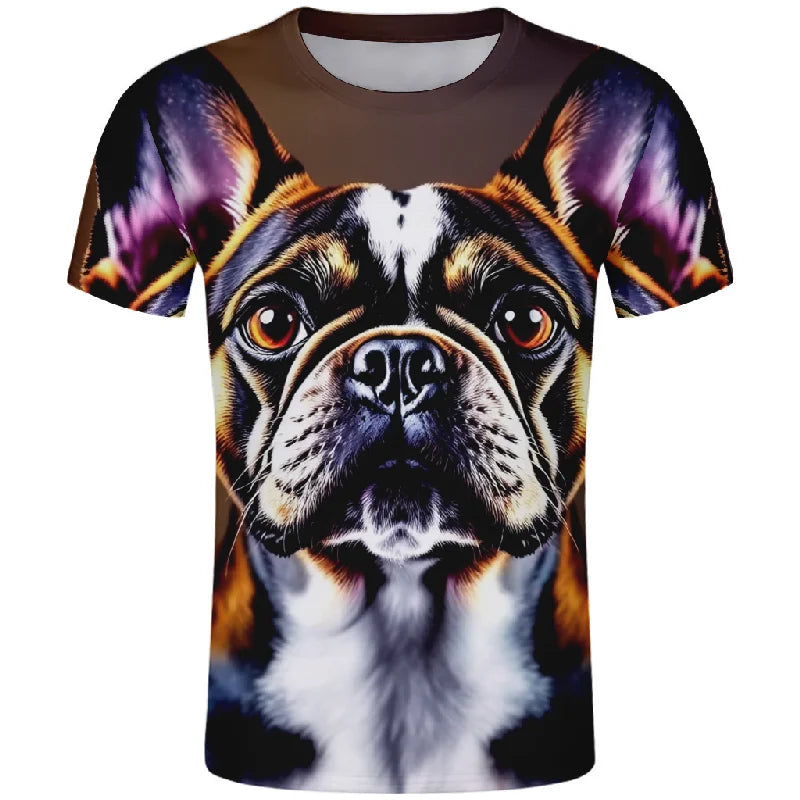 Men clothing  French Bulldog T Shirt