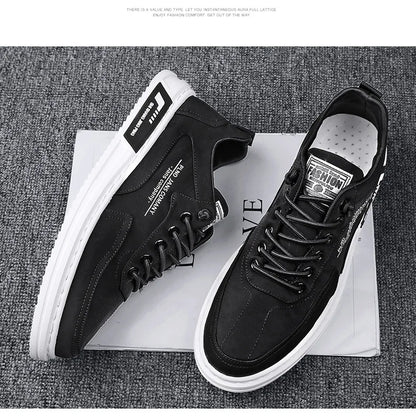 Men Shoes New Fahsion Men Vulcanize  Classic Platform  Canvas  for Male Anti-Odor Men Casual Shoes Flats Hard-Wearing