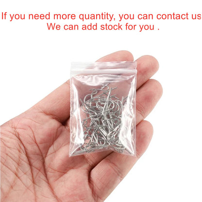 Jewellery  20-50Pcs No Allergic Stainless Steel Ear Hook Earrings Clasps Ear Wire Findings For DIY Jewelry Making Supplies Accessories