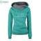 Woman clothing   Fashion Women's Hoodie Lapel High-neck Long-sleeved Hooded Sweatshirt Casual Pullover