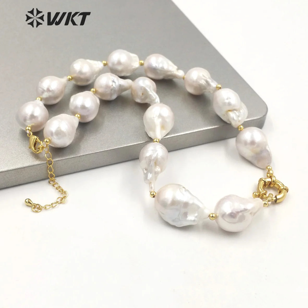 Jewellery  WT-JN184  WKT 2022 New Sale Baroque Pearl Pendant Necklace Exquisite Pendant Necklace  Jewelry