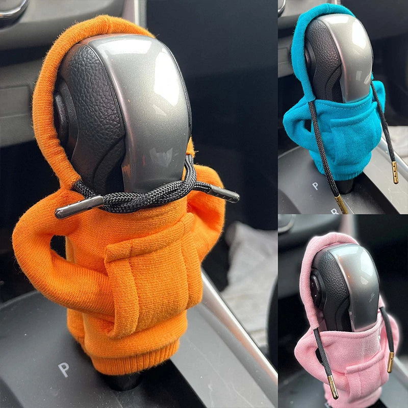 Hoodie Gear Shift Knob Cover – Cute & Cozy Universal Fit/Car
