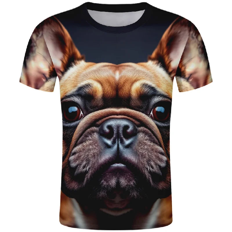 Men clothing  French Bulldog T Shirt