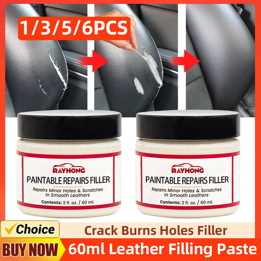 Car   60ml Leather Filling Paste Leather Filler Repair Car Repair