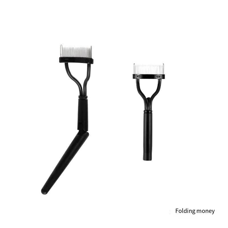 Makeup and face  Foldable Eyelash Separator Metal Teeth Eyelash Curler