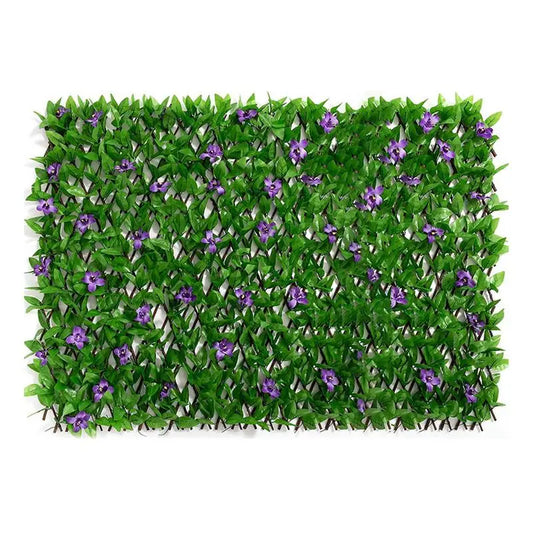 Outdoor, Artificial Hedge Fake Leaf Wall Greenery Hedge Plant Privacy Fence Screen for Home Outdoor Garden Balcony Decoration