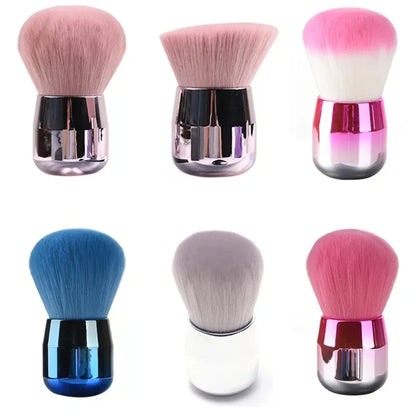 Makeup and face  1PC Professionals Nails Art Mushroom Brush Round Paint Gel Dust