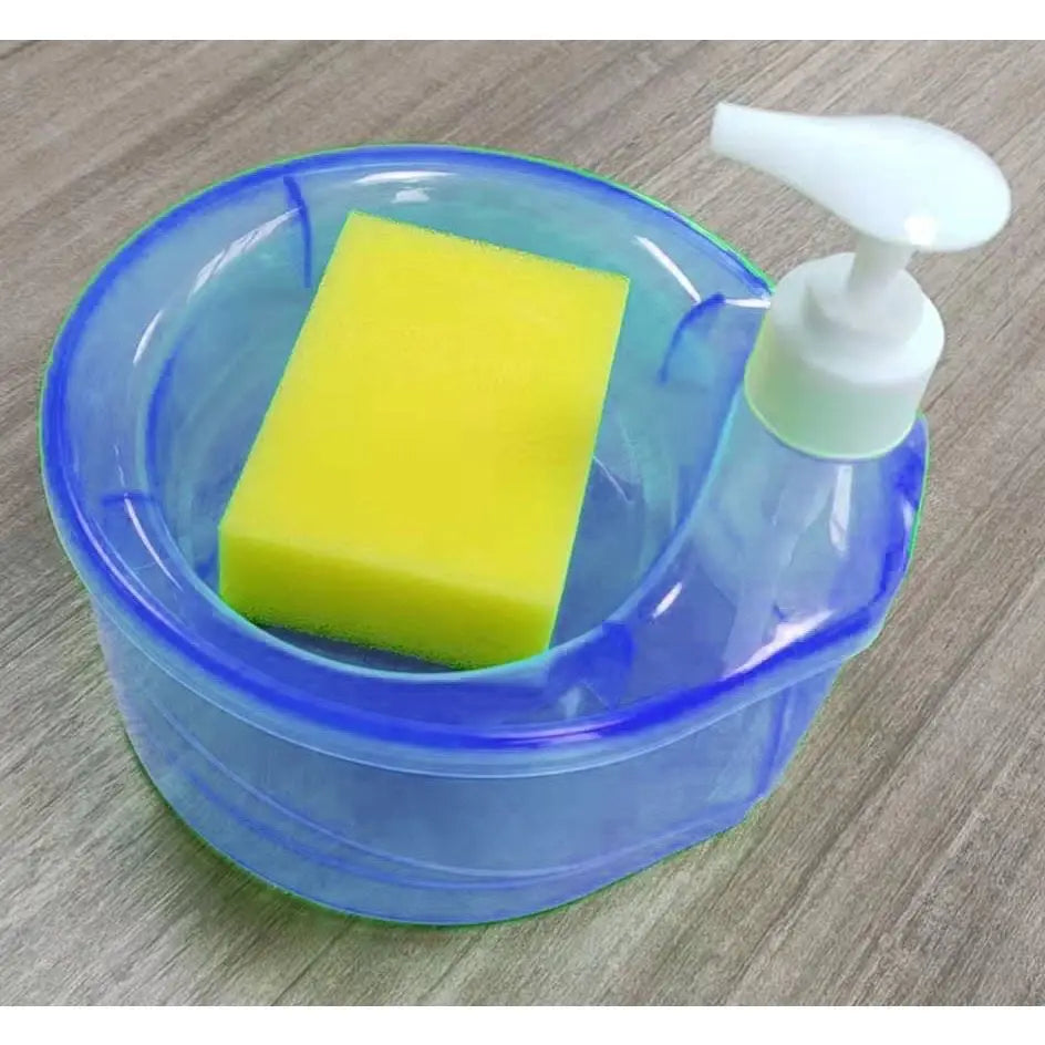 Kitchen  Detergent Press Portable Soap Dispenser Clean Cloth Dishwash Pot Soap Dispenser Clean Tool press type liquid outlet box