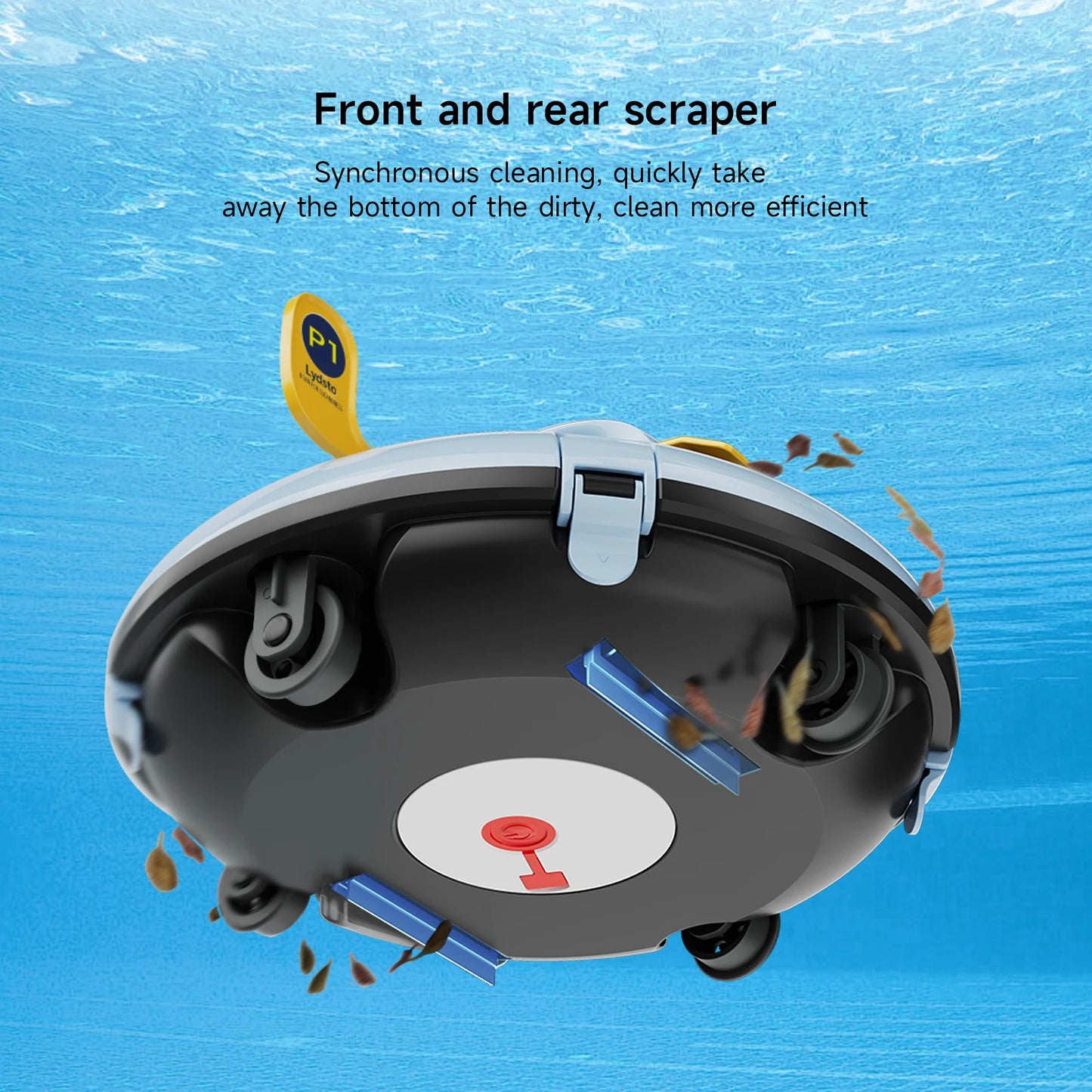 Lydsto P1 Mini Cordless Robotic Pool Cleaner – Dual Motor, IPX8 Waterproof, Automatic Vacuum\ Living Room Decor – Wall Art, Curtains, Clocks, Furniture & More
