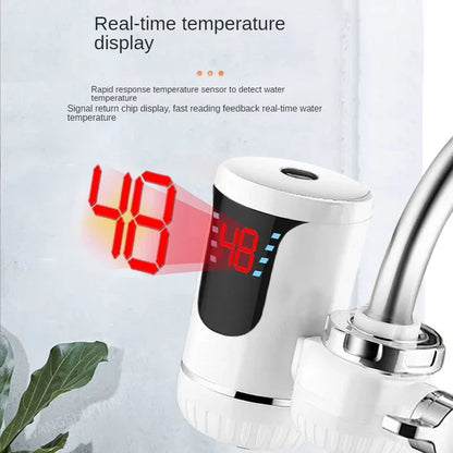 Kitchen  Kitchen Appliance Instant Tankless Electric Water Faucet Kitchen Instant Heating Tap Water Heating Instantaneous Water Heater