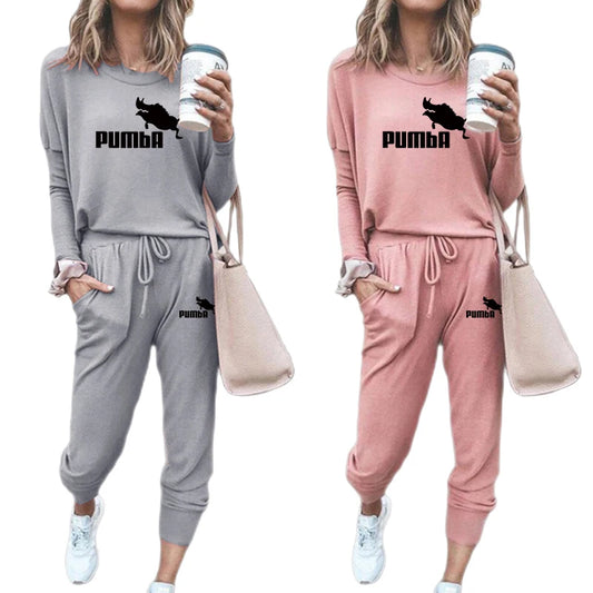 woman clothing   Winter two piece set women Casual Tracksuit Woman Long Sleeve pullover Hoodies Sweatshirt Pants Jogger Sport Suits Sportswear