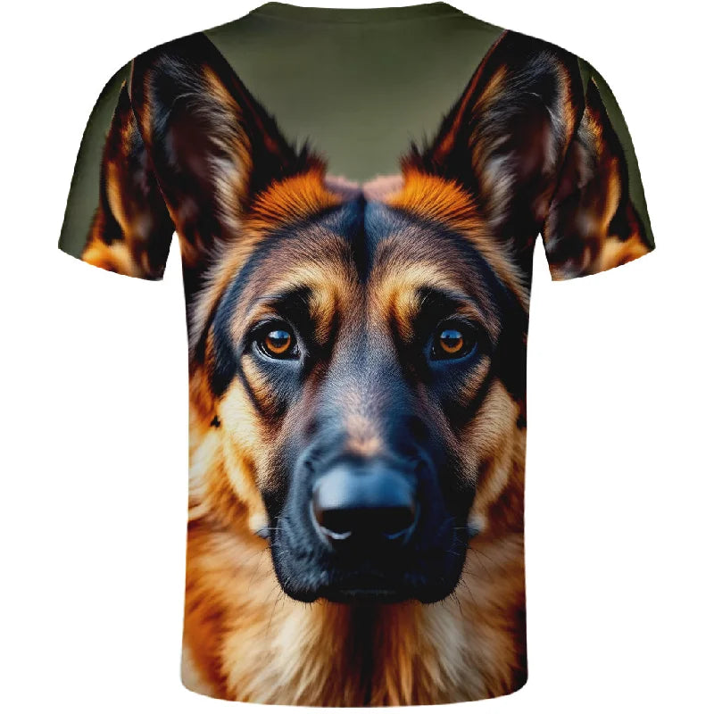 Men clothing  German Shepherd T Shirt