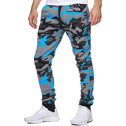 Men clothing  New Mens Casual Fashion Pants Sportswear Skinny Male Trousers Gyms Tracksuits Bottoms Hip Hop Streetwear Joggers Sweatpants K103