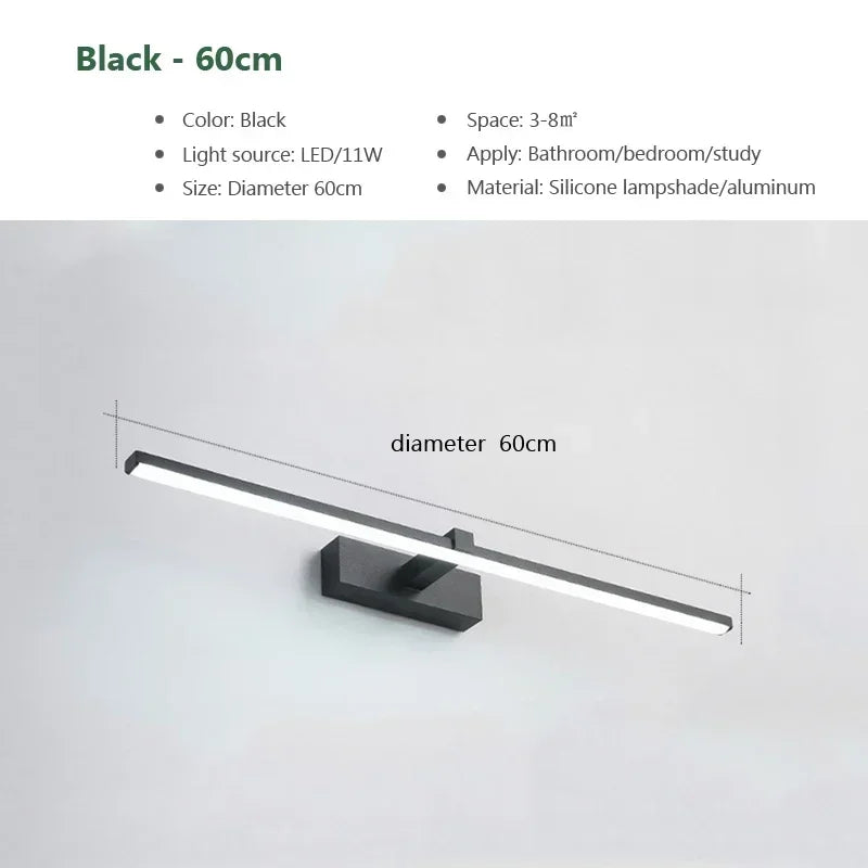 Bathroom   Modern LED Wall Light Vanity Lamp