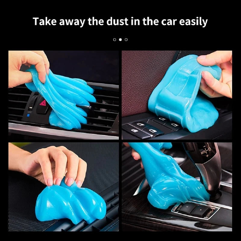 Car    Cleaning Gel Detail Tool Auto Interior Putty Cleaner Reusable Gels Magic Keyboard Notebook Clean Car Wash Slime for Cleaning