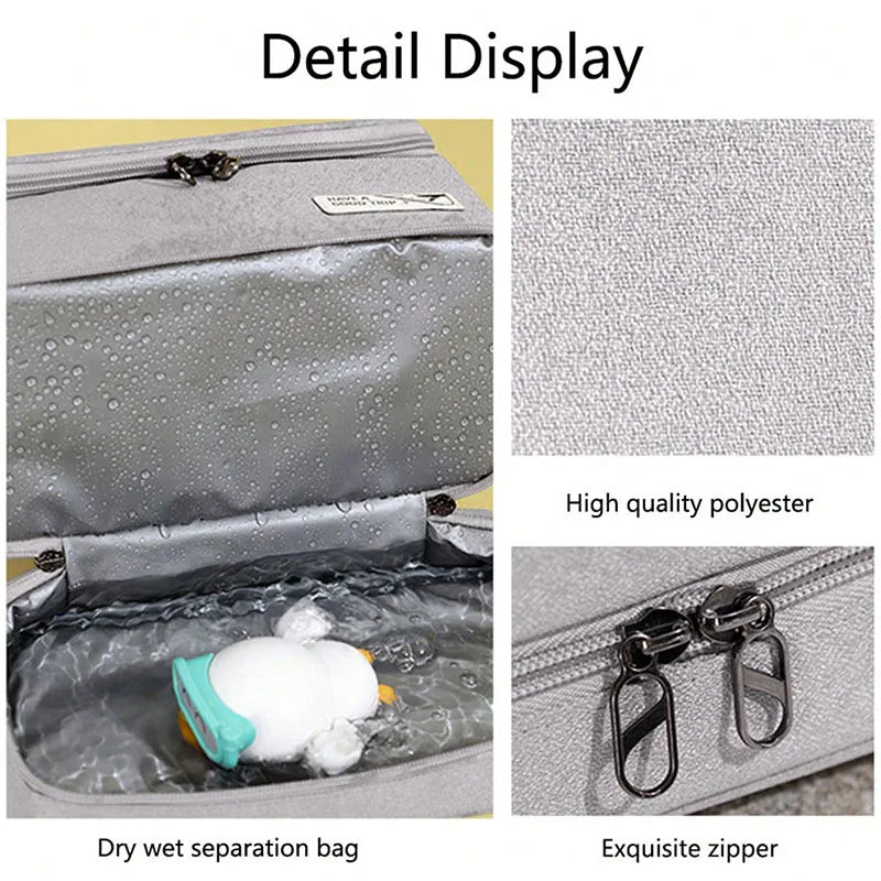 Makeup and face  Men Necessaries Hanging Make Up Bag Travel Organizer Cosmetic Bags for Women