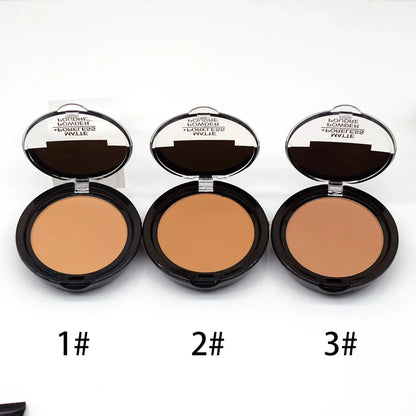 Makeup and face  Fit Me 2 IN 1 Matte Black Skin Liquid Foundation Setting Powder Makeup Set Moisturizing Face Concealer Skin Makeup