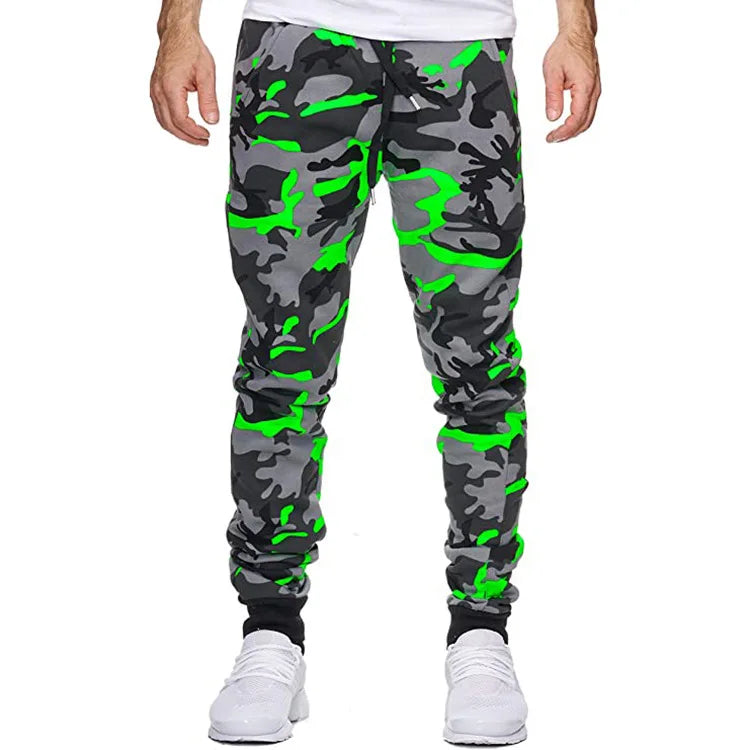 Men clothing  New Mens Casual Fashion Pants Sportswear Skinny Male Trousers Gyms Tracksuits Bottoms Hip Hop Streetwear Joggers Sweatpants K103