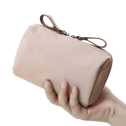 Makeup and face  Small Makeup Bag Simple Solid Colour Cosmetic Storage Bag for Women