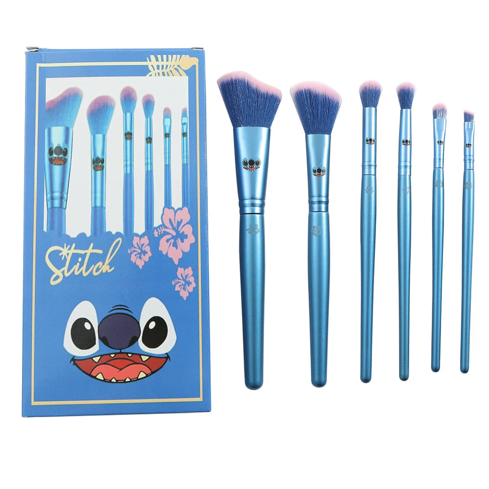 Makeup and face  6pcs/set Fashionable Personalized wooden Handle Make Up Brush set