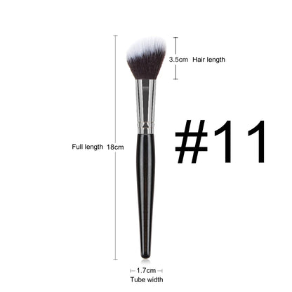 Makeup and face  Large Makeup Brushes High Quality Black Cosmetic Foundation Powder Blush