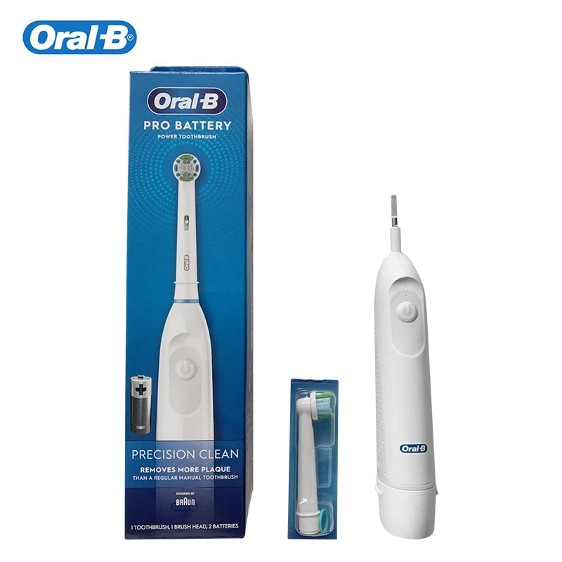 Bathroom  Oral-B Electric Toothbrush Rotating Toothbrush Battery Powered Brush