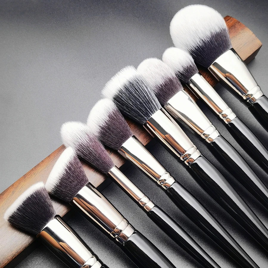 Makeup and face  Large Makeup Brushes High Quality Black Cosmetic Foundation Powder Blush