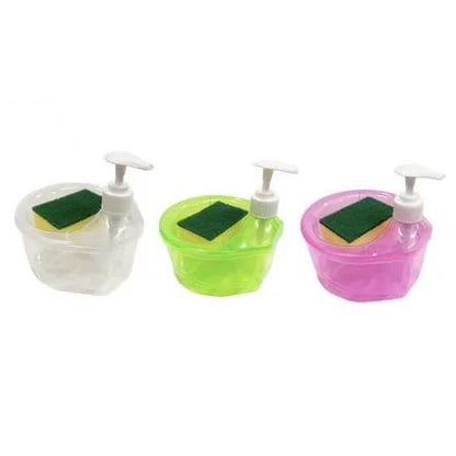 Kitchen  Detergent Press Portable Soap Dispenser Clean Cloth Dishwash Pot Soap Dispenser Clean Tool press type liquid outlet box