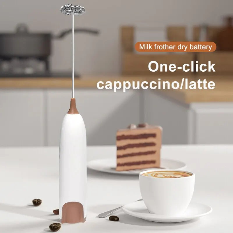 Kitchen Electric Milk Frother Kitchen Drink Foamer Mixer Stirrer Coffee Cappuccino Creamer Whisk Frothy Blend Egg Beater