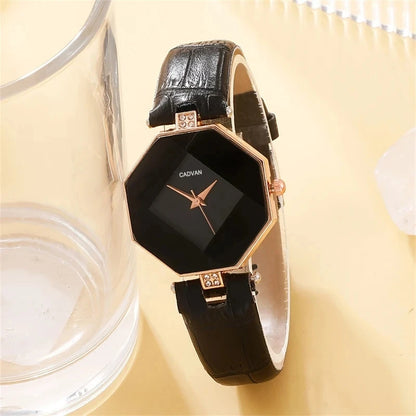 Jewellery   5pcs Set Watches Set Luxury Rhinestone Women Fashion Elegant Wristwatch Quartz Watch