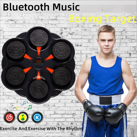 fitness  Smart Bluetooth Music Boxing Target Children's Music Boxing Machine Adult Home Fitness Electronic Boxing Wall Target Training