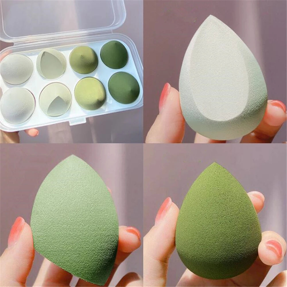 Makeup and face  4pcs/bag Fashion Make up Blender Cosmetic Puff Makeup Sponge