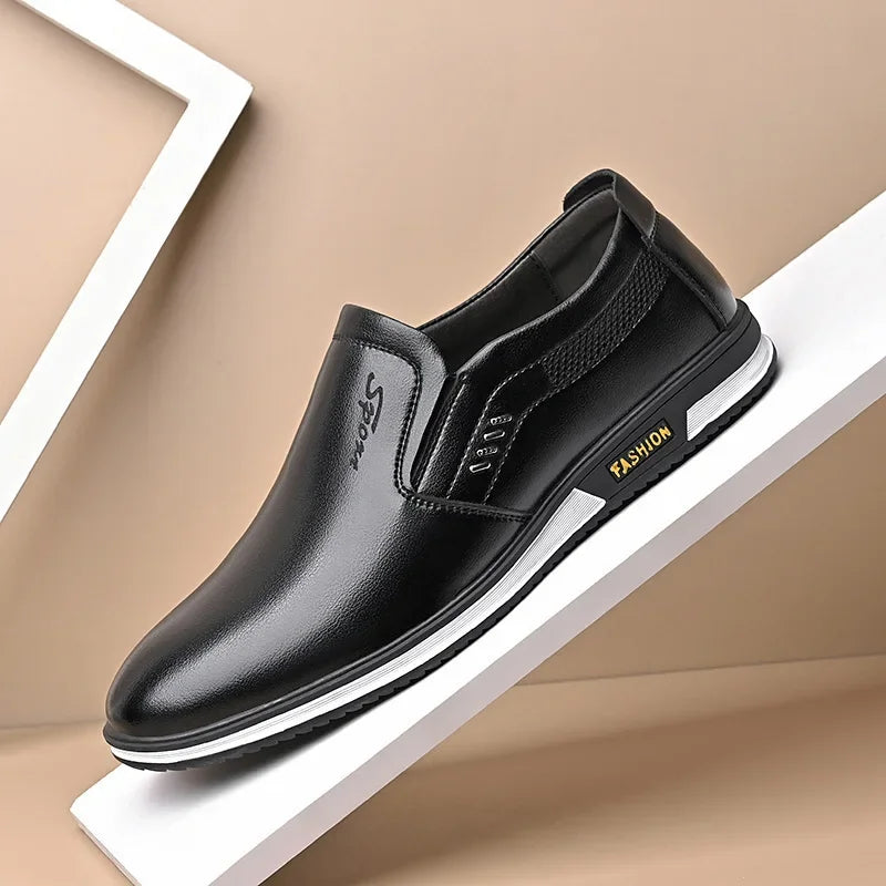 Men shoes Brand Leather Shoes for Men Designer Loafers High Quality Adult Moccasins Men Driving Shoes Male Footwear Men's Formal Shoes