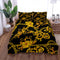 Bedroom  Seamless Chains Baroque Pattern  Bohemian Bedding Set Small Single Twin Double Queen King Cal King Size Bed Linen Set