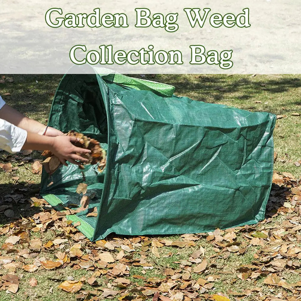 Outdoor   outdoor Bag Garden Garden Leaves Flowers Bin Leaf Bag Garbage Simple Leaf Handbag Bag Bag Collection O5A5