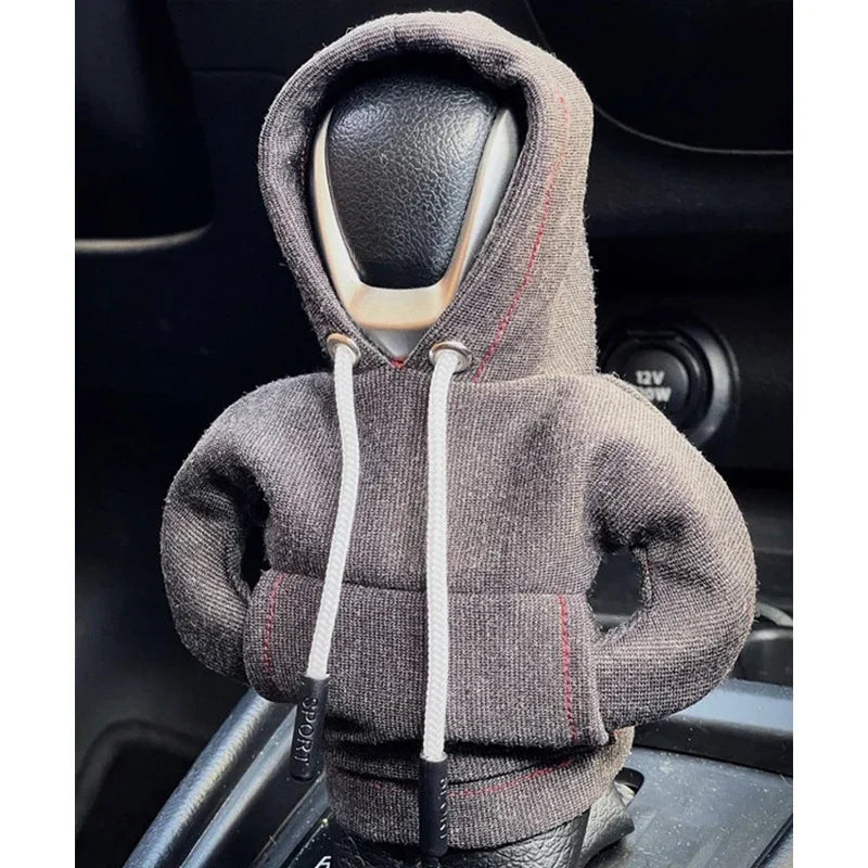 Hoodie Gear Shift Knob Cover – Cute & Cozy Universal Fit/Car