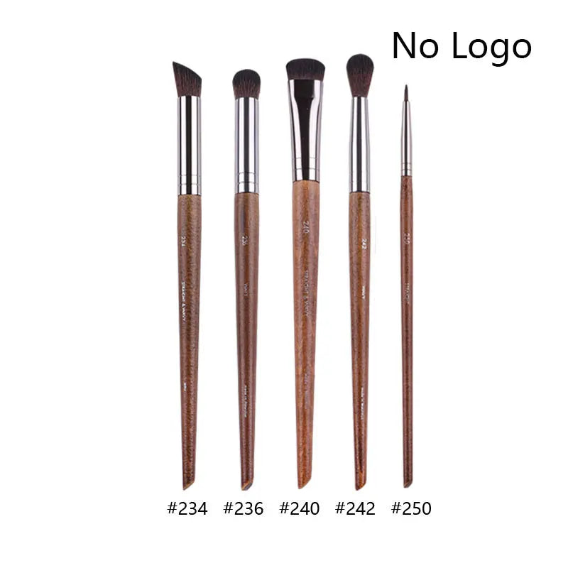 Makeup and face  5pcs/set Natural Wood Eyeshadow Makeup Brushes Eye Detail Make Up