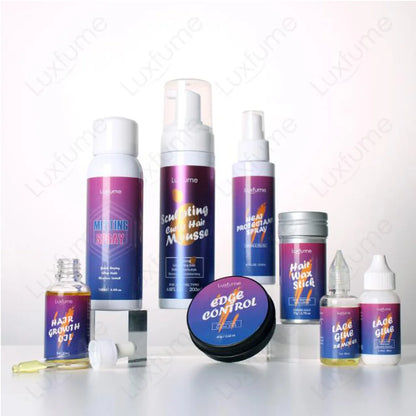 Style & Shine Hair  installation kit set adhesives waterproof wig glue kit glue for lace front wig glue lace tint mousse lace tint edge control