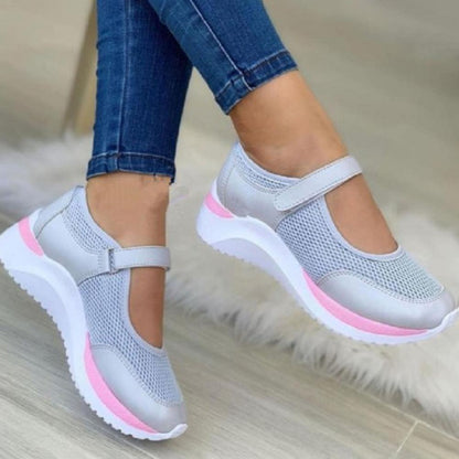 Woman shoes Casual Shoes Women Breathable Mesh Sandals Fashion Brand Summer Women Sandals Platform Vulcanized Shoes Femme New Sneakers