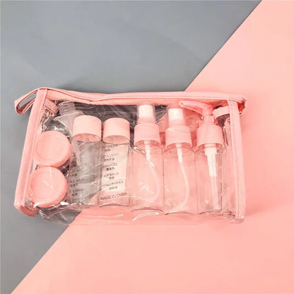 Makeup and face  10 pc/Set Travel Mini Makeup Cosmetic Face Cream Bottles