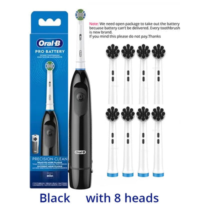 Bathroom  Oral-B Electric Toothbrush Rotating Toothbrush Battery Powered Brush