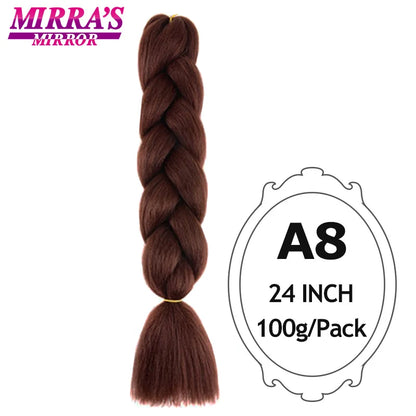 Style & Shine Hair  Jumbo Braiding Hair Extensions High Temperature YAKI Fiber Hair For Braids Synthetic Braiding Box Hair Ombre Jumbo Braid Purple